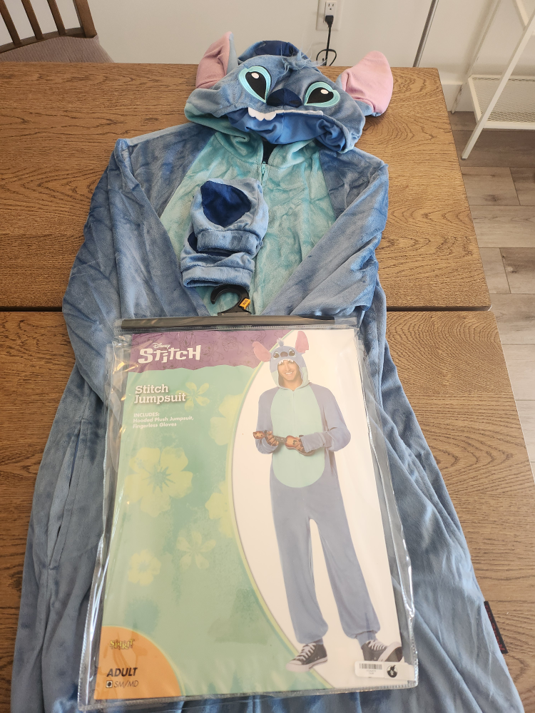 Disney Stitch Jumpsuit - Adult Size SM