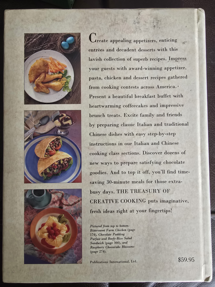 The Treasury of Creative Cooking Cookbook - photo 2