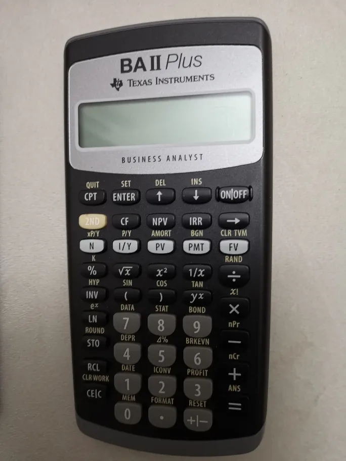 Texas Instruments BA II Plus Financial Calculator thumbnail