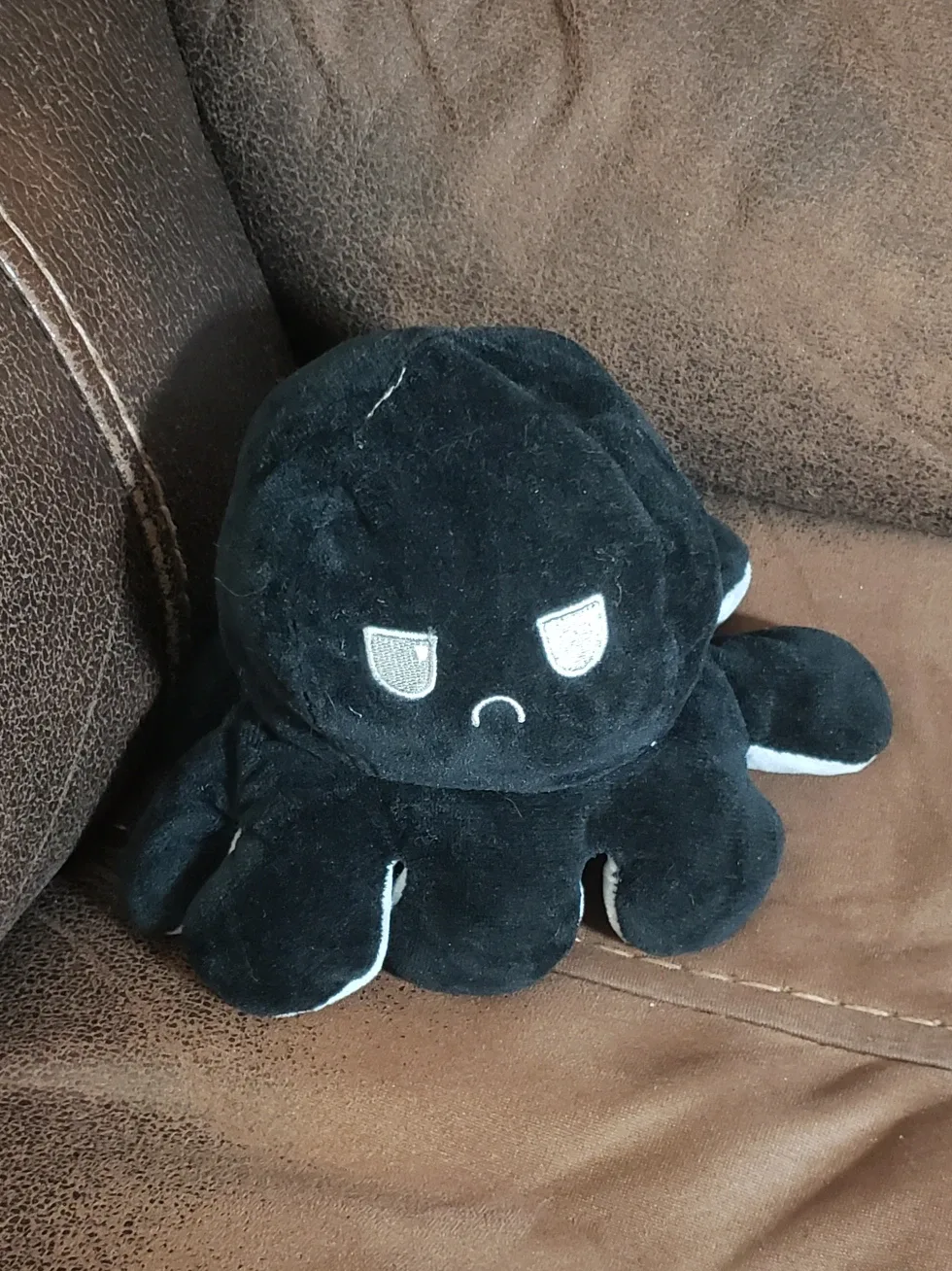 Stuffed Animal - Two-Sided Happy and Angry Octopus image indicator(2)