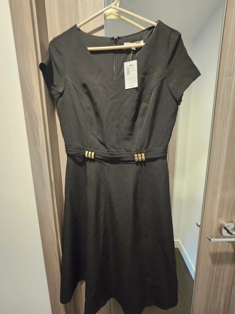 Cleo Black Dress - Size 4 🇨🇦 thumbnail