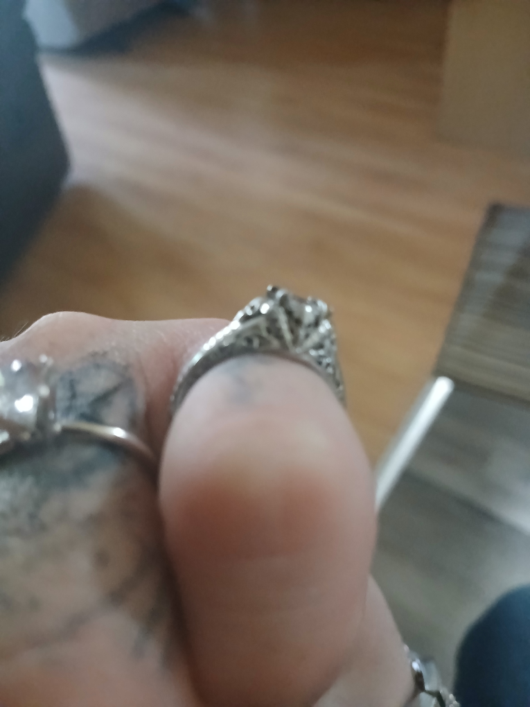 Vintage Style Silver Ring - photo 4