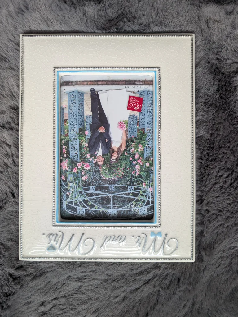 RUSS Mr. and Mrs. Picture Frame thumbnail