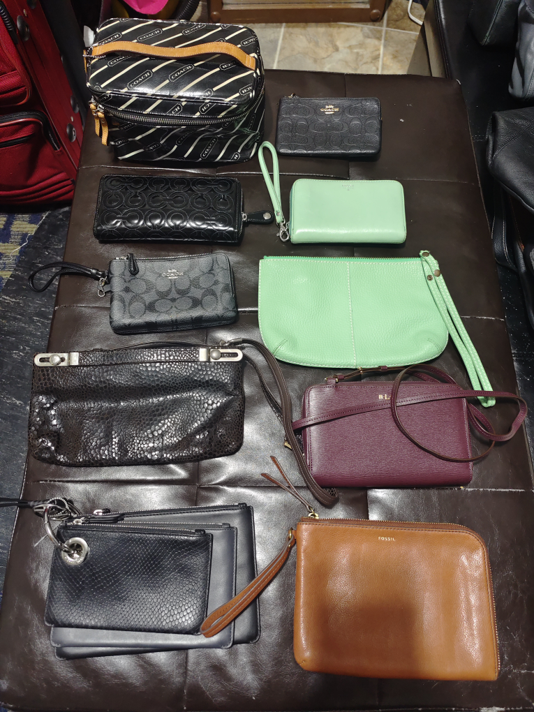 Assorted Designer Wallets & Pouches