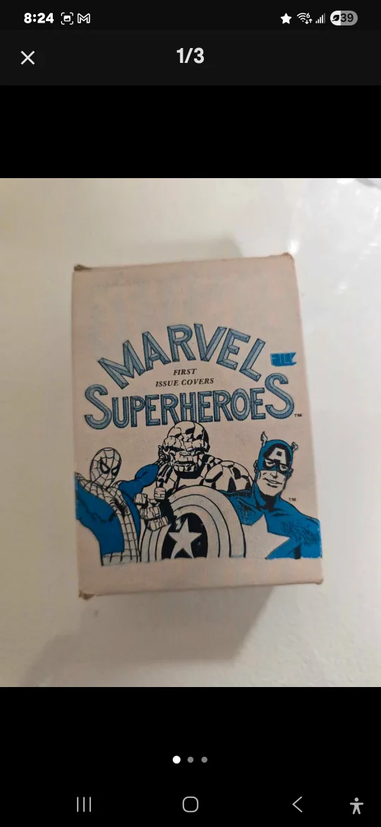Marvel Superheroes First Issue Covers Trading Cards thumbnail