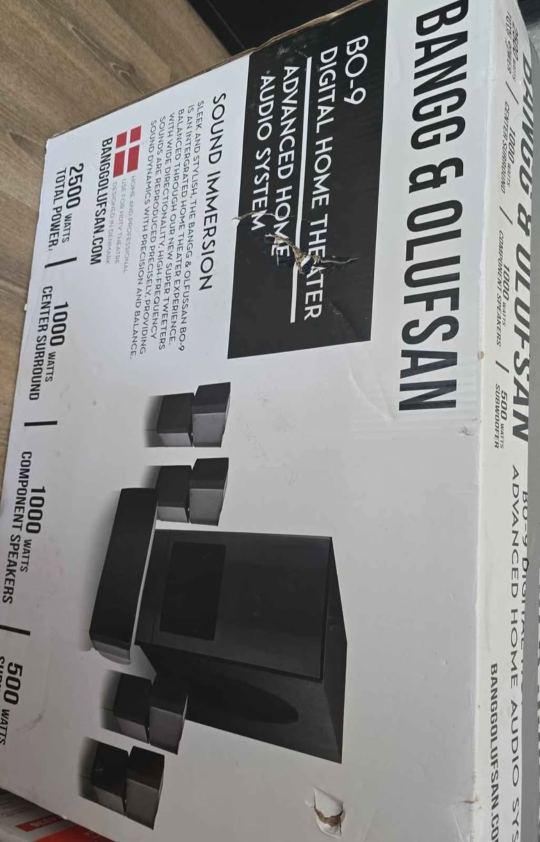 Bang & Olufsen BO-9 Digital Home Theatre System