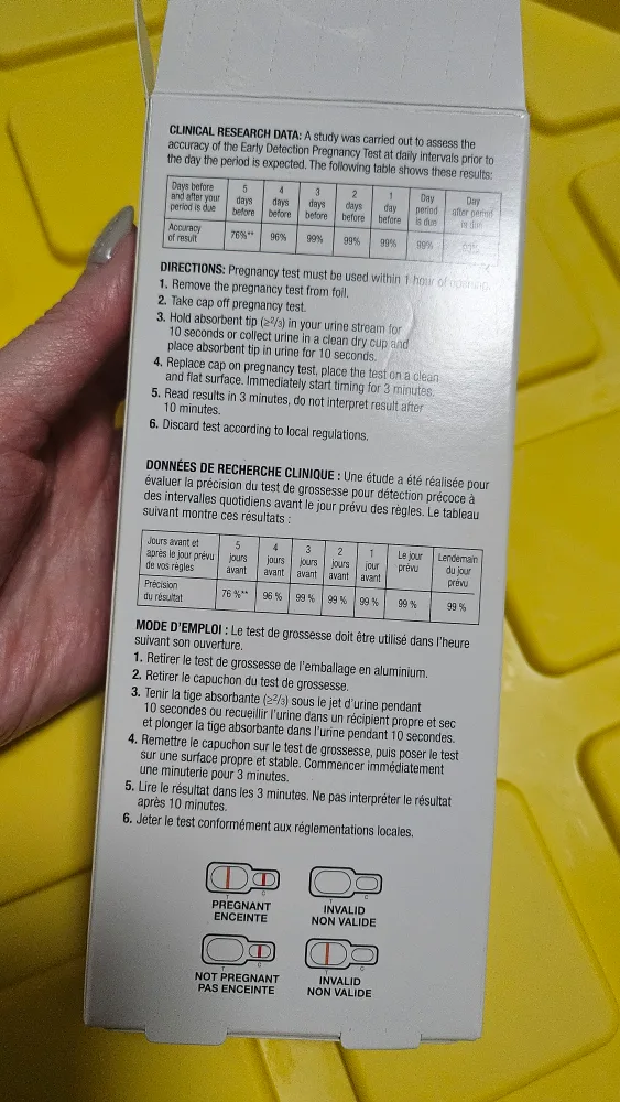 Pregnancy test image indicator(3)