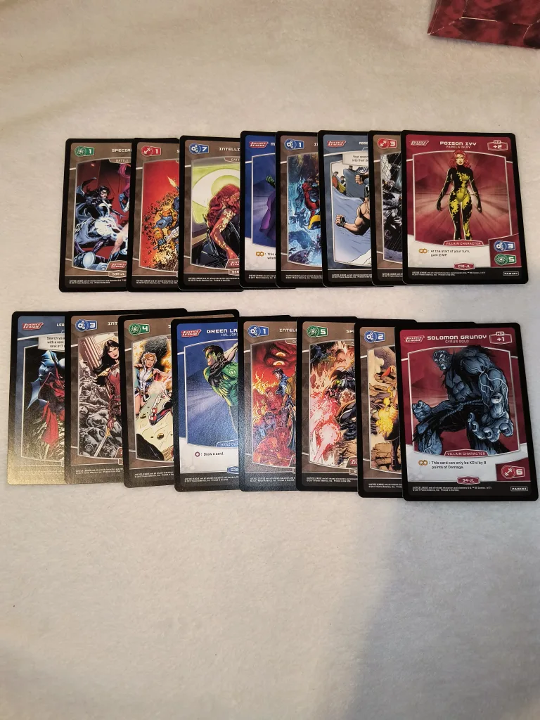 Justice League Demo Decks - 2 Boxes - Metax Panini Cards image indicator(3)