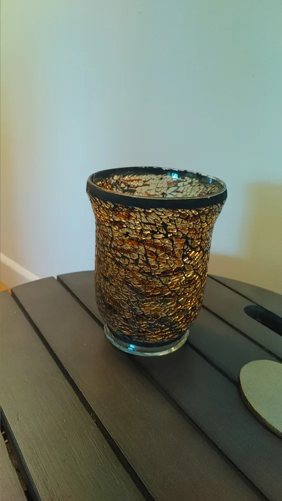 Decorative Mosaic Glass Vase thumbnail