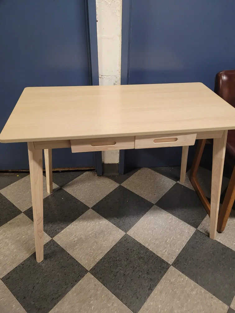 Wooden Desk with Drawers thumbnail