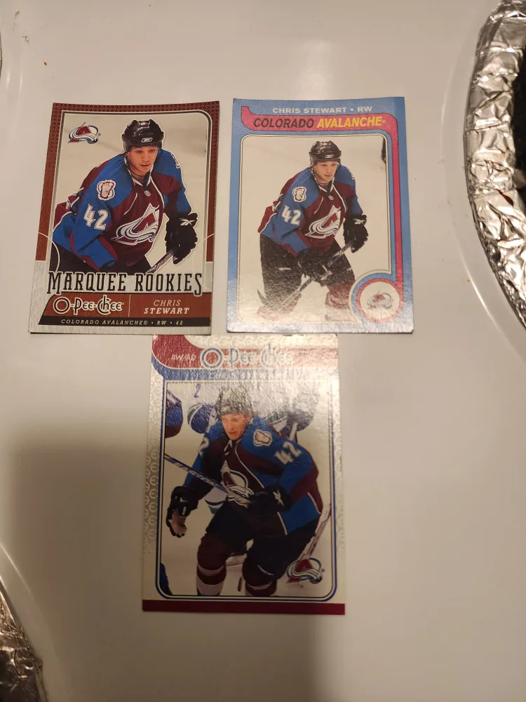 Chris Stewart Colorado Avalanche Hockey Cards thumbnail