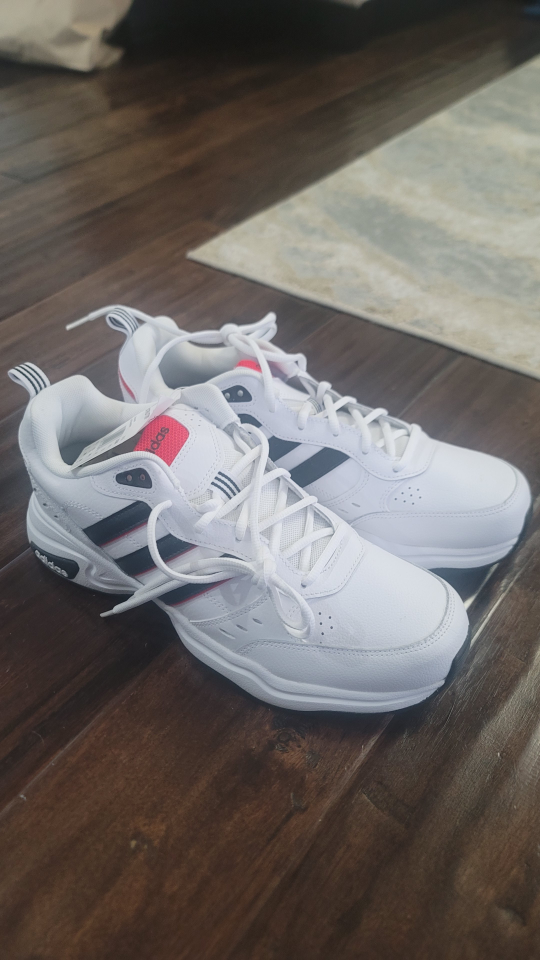 Adidas Strutter White/Core Black/Active Red Shoes New