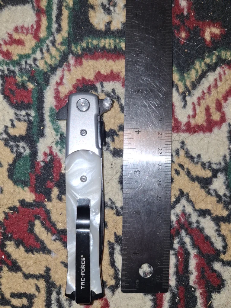 tactical pearl pocket knife thumbnail