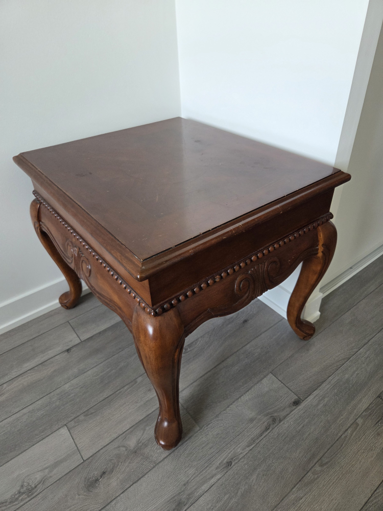 Wooden End Table