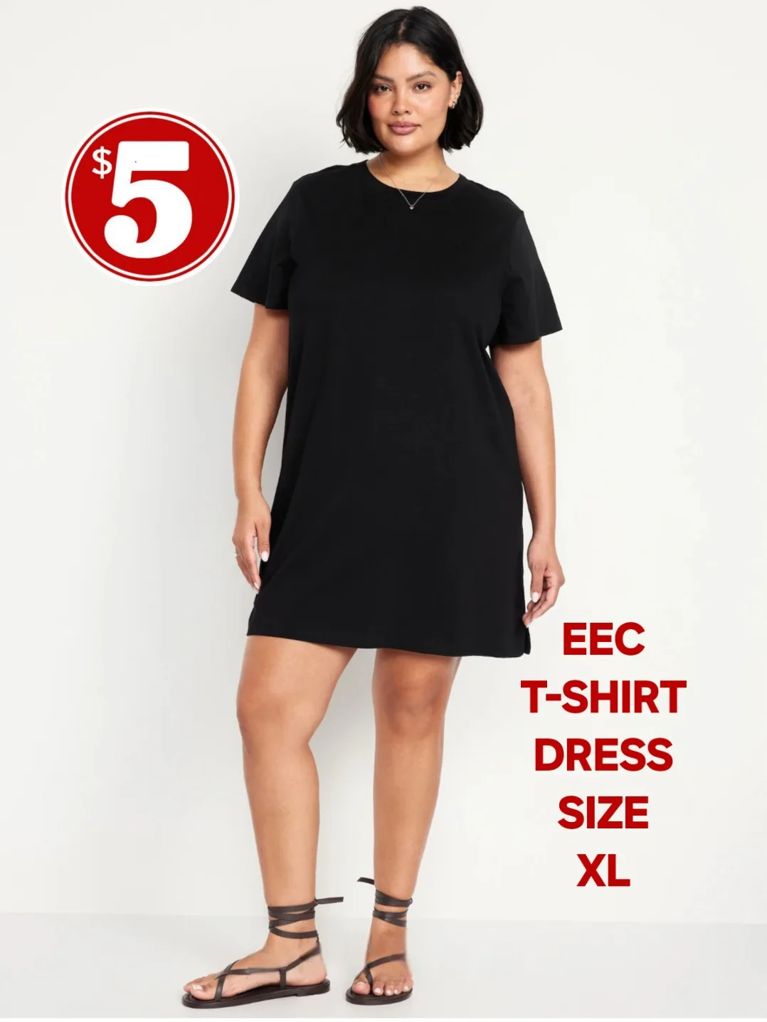 Cotton T-shirt Dress  - LIKE NEW! thumbnail