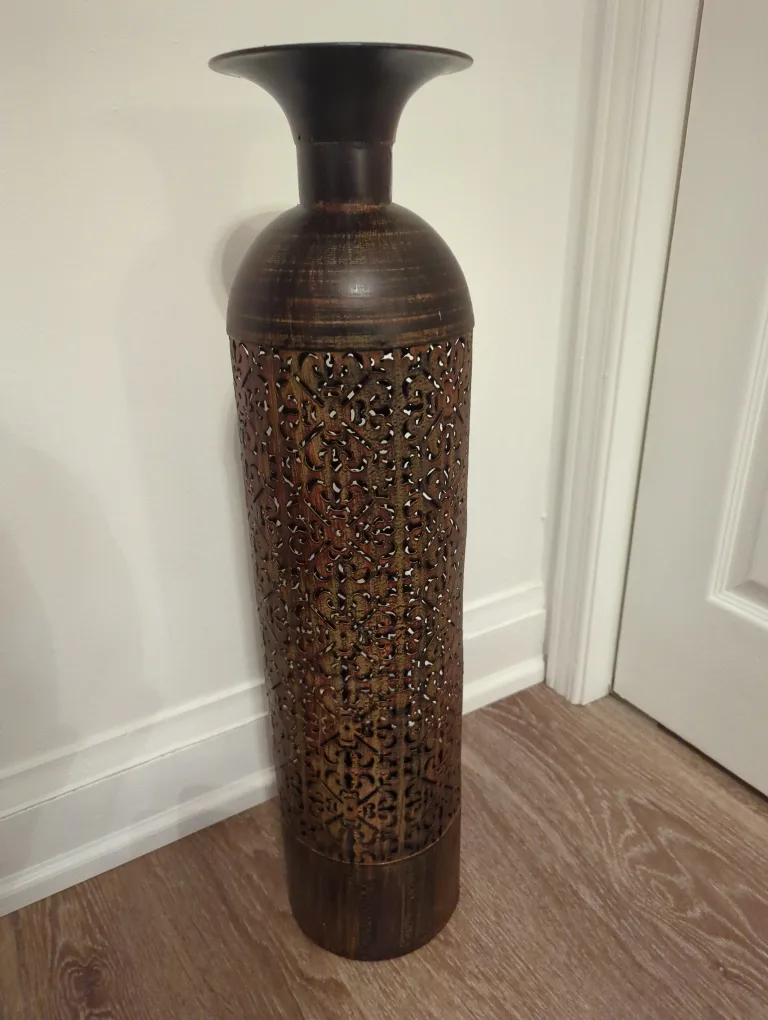 Decorative Metal Vase thumbnail