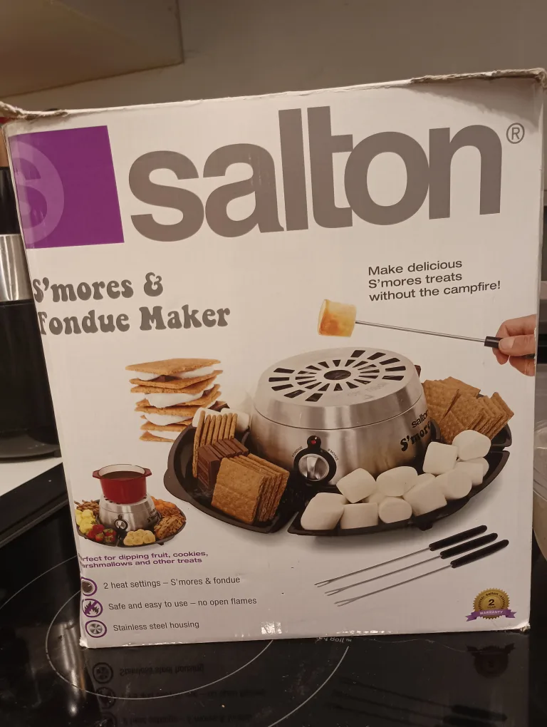 Salton S'mores & Fondue Maker thumbnail