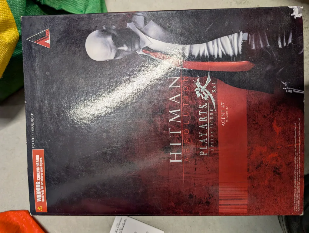Hitman Absolution Play Arts Kai Agent 47 Action Figure thumbnail