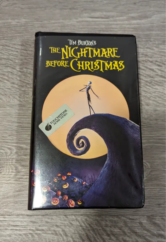 The Nightmare Before Christmas VHS Tape Movie thumbnail