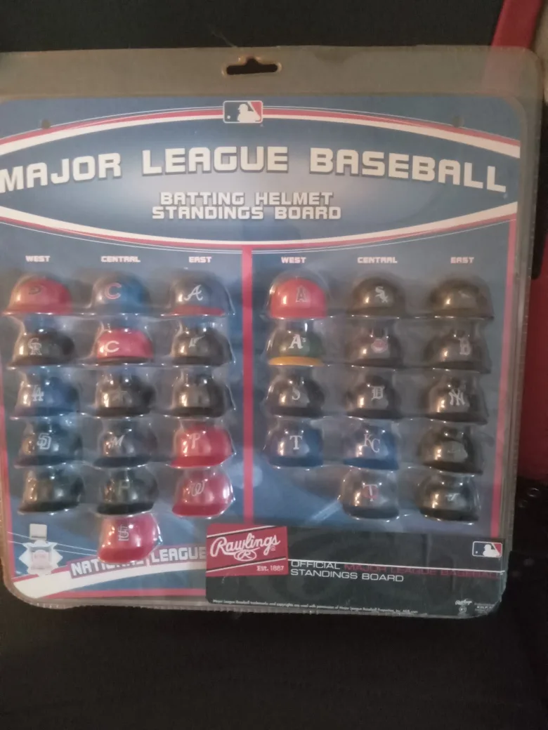 Rawlings MLB Batting Helmet Standings Board thumbnail
