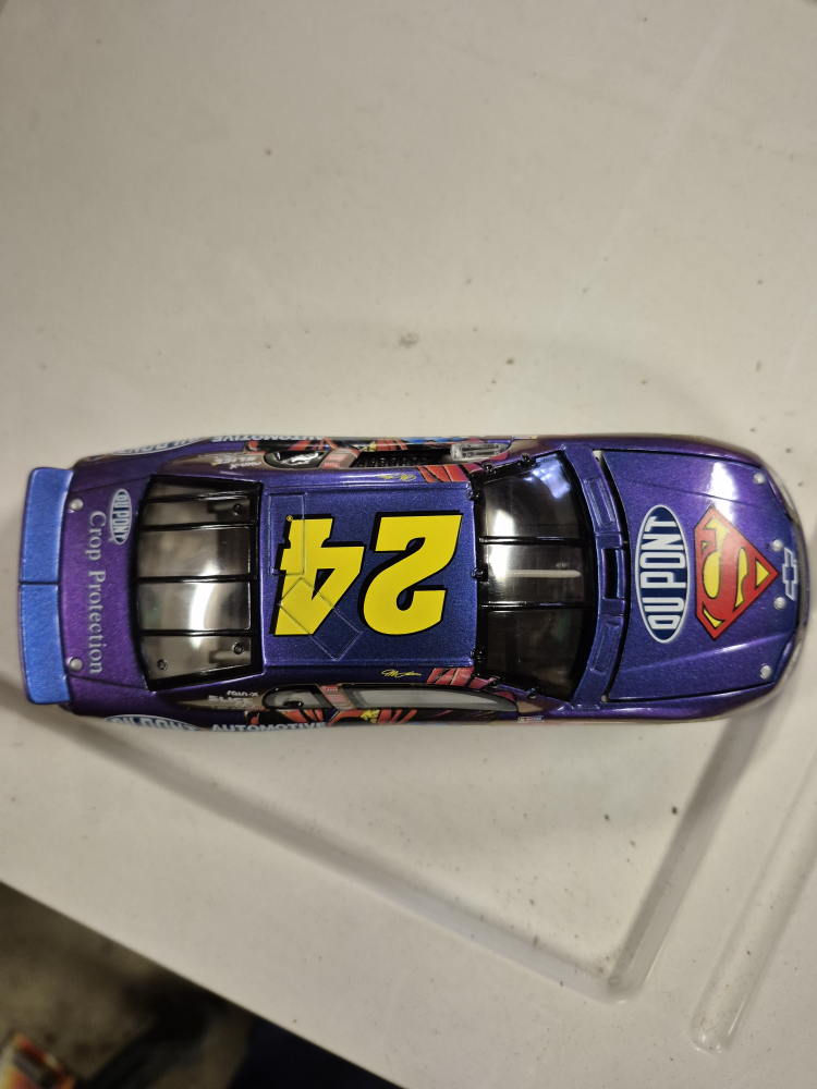 Jeff Gordon Superman Racing 1:32 Scale Stock Car 🇨🇦 - photo 3