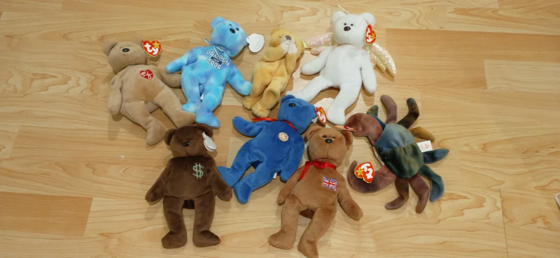 Ty Beanie Babies Plush Toy Lot thumbnail
