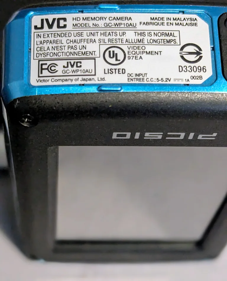 Picsio GC-WP10 waterproof camcorder image indicator(6)