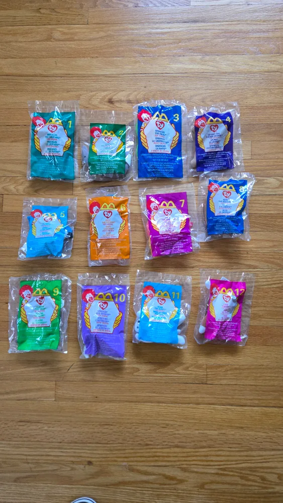 McDonald's Teenie Beanie Babies - Set of 12 image indicator(2)