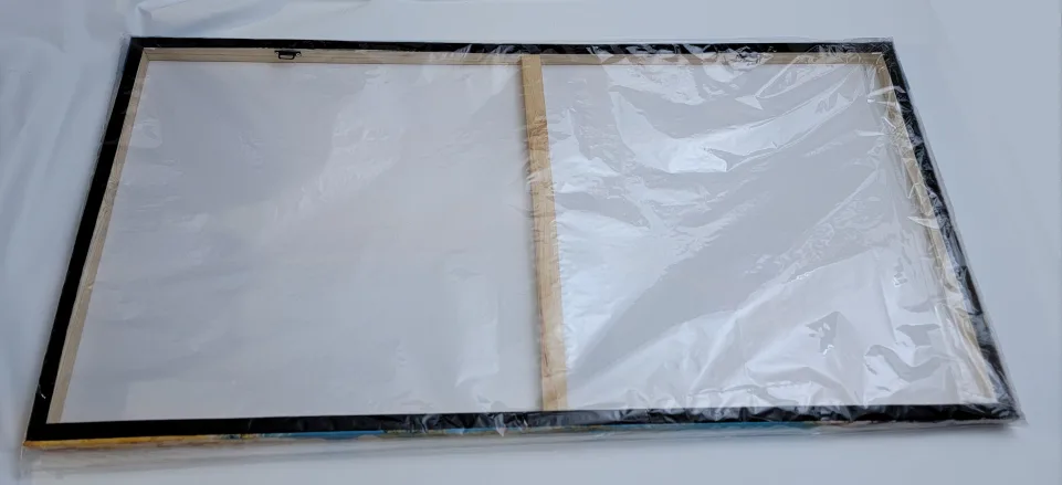 Mountain & Lake Canvas Wall Art 20x40” – Nature Landscape Framed image indicator(4)