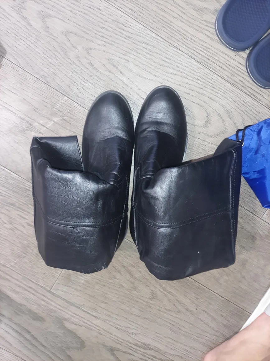 Black Leather Ankle Boots🇨🇦 thumbnail