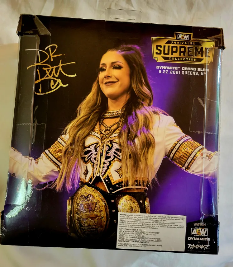 AEW All Elite Wrestling Britt Baker toy action figure BNIB thumbnail