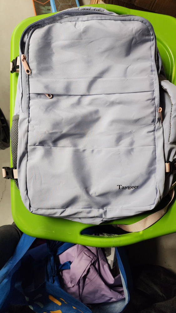 Taygeer Personal Item Backpack - purple Powder