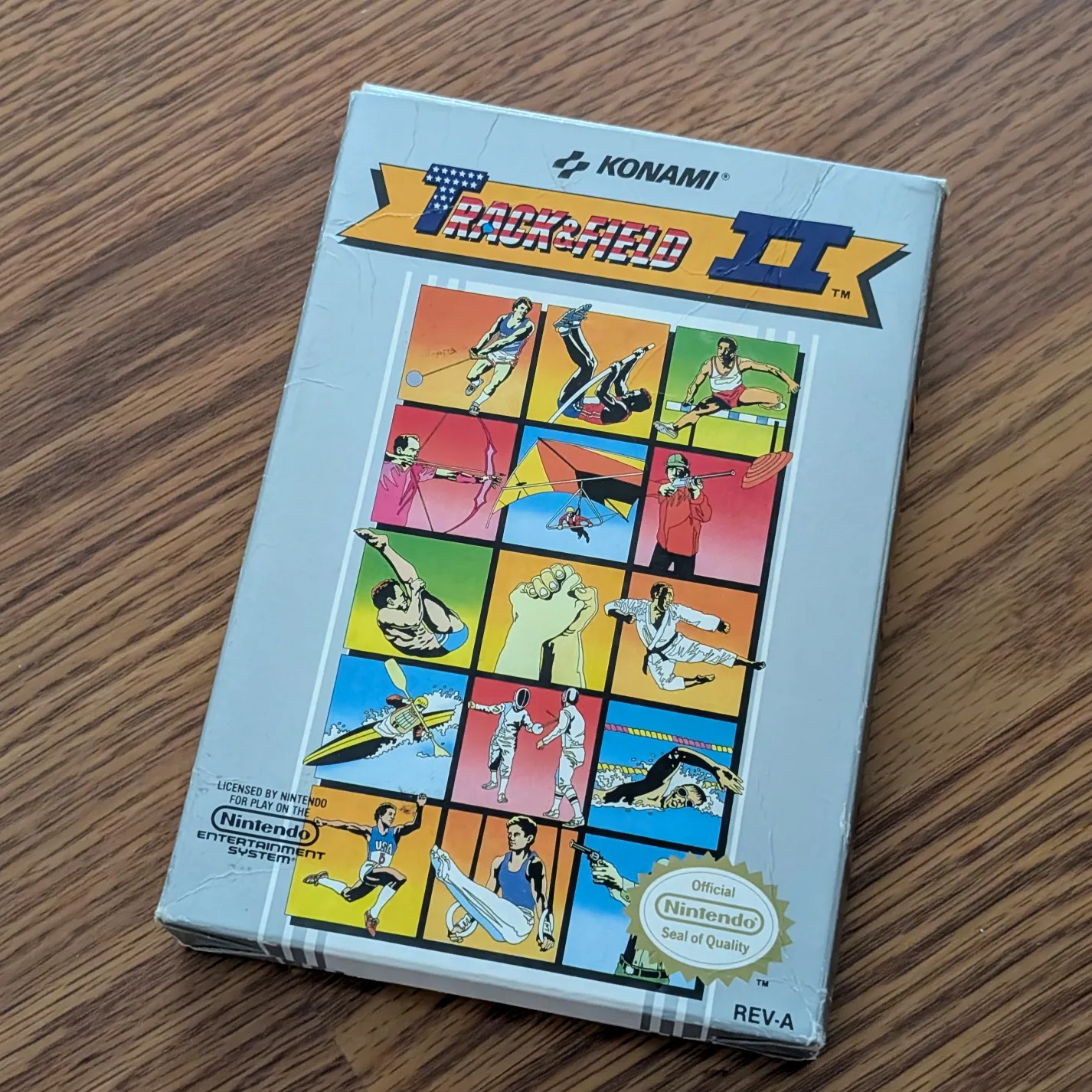 NES Track & Field 2 Game CIB image indicator(2)
