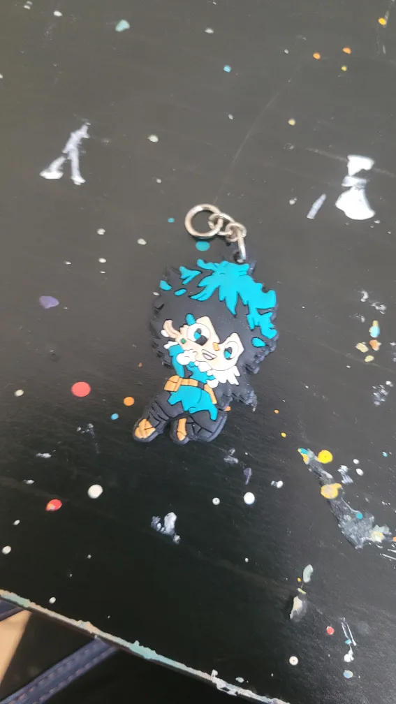 My Hero Academia Deku Keychain thumbnail