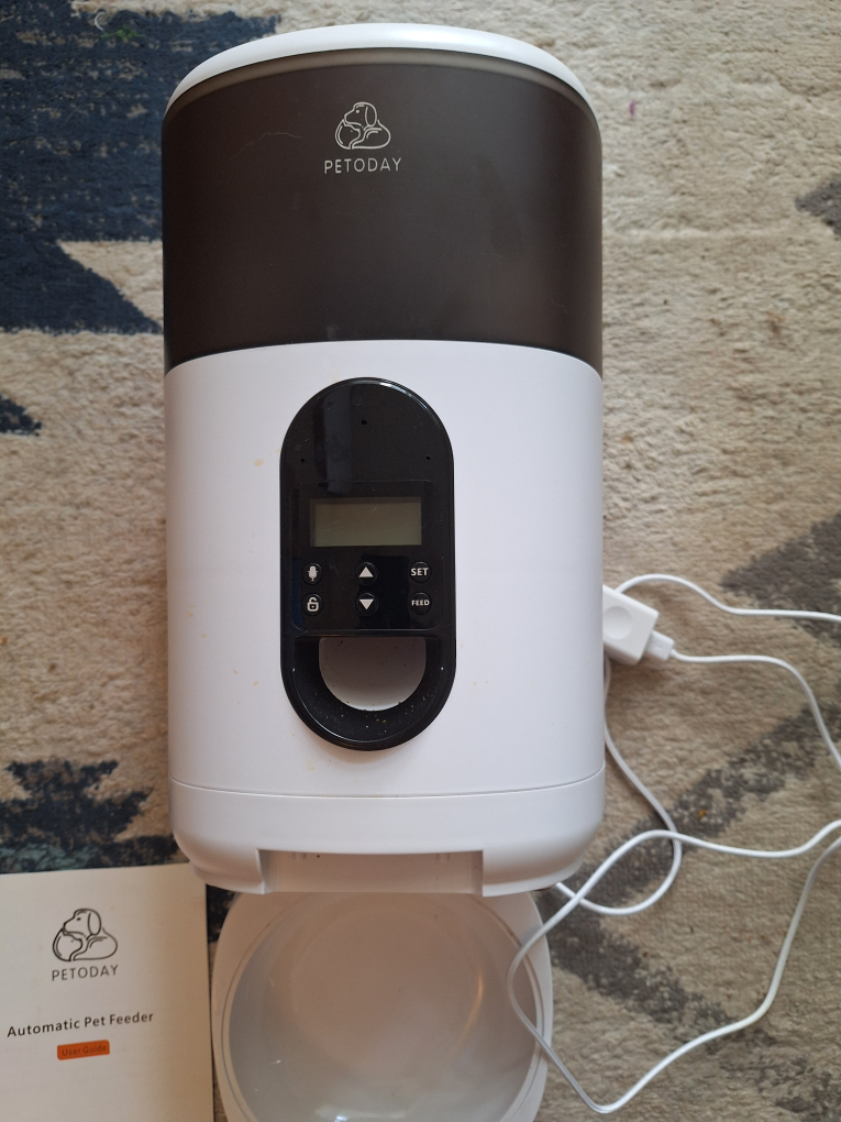 PETODAY Automatic Pet Feeder - Model PT02/PT06 - photo 3