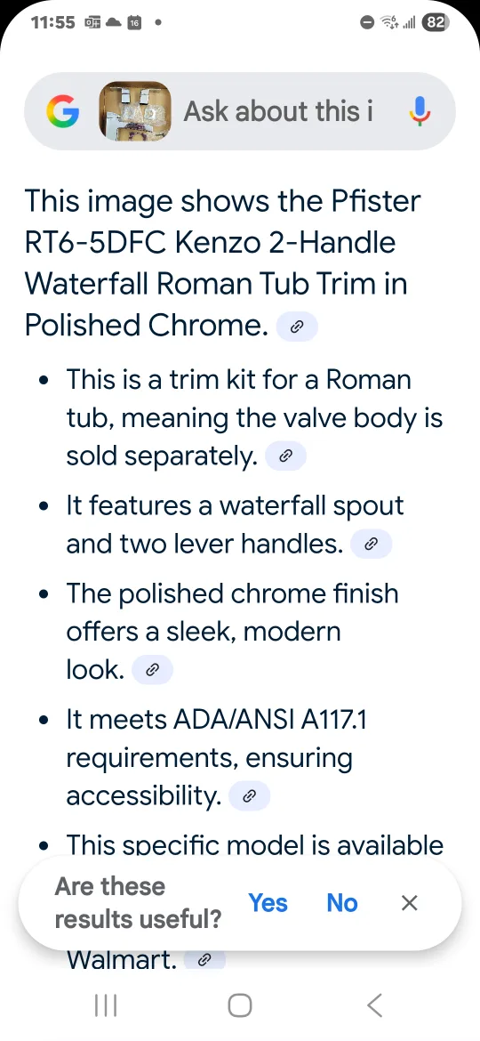 Chrome Bathroom Faucet Set - New in Box image indicator(3)