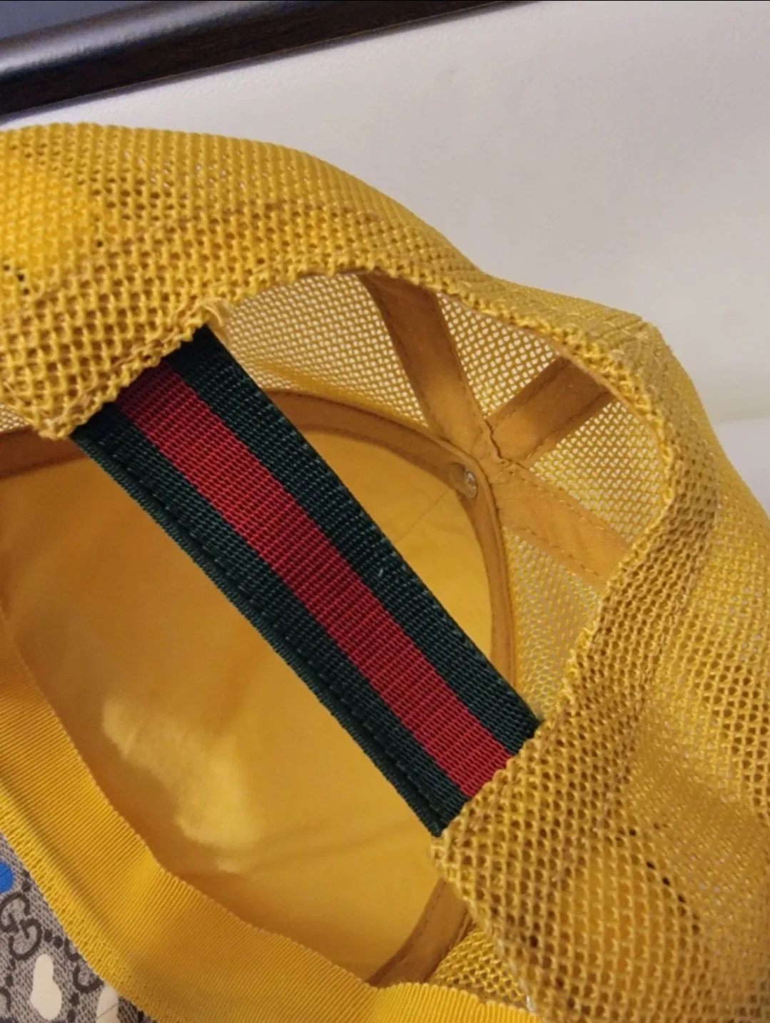 Authentic Kids Gucci Multicolor Heart Print Hat - Size M image indicator(3)