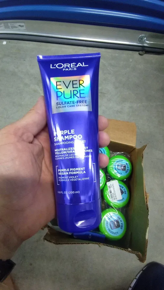 🥕L'Oreal Ever Pure Purple Shampoo 6.8 fl oz thumbnail