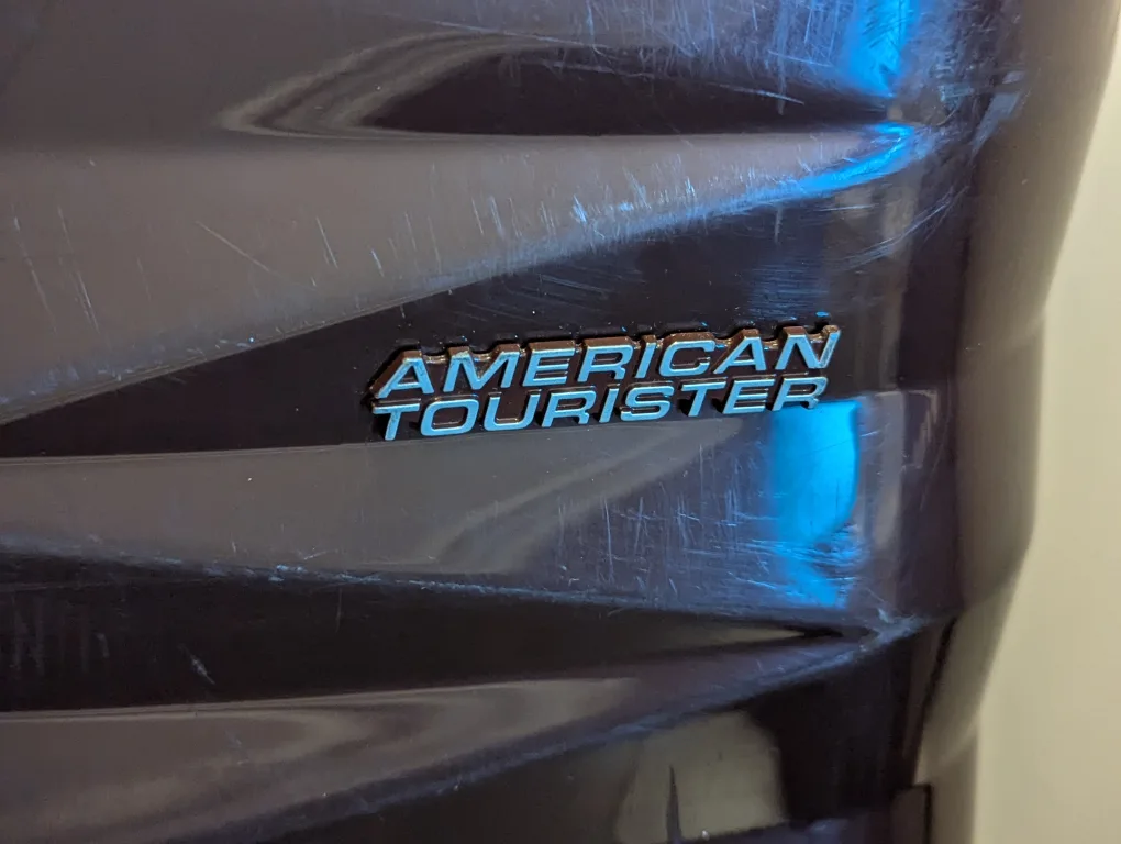 American Tourister Spinner 23"- Wine color image indicator(2)