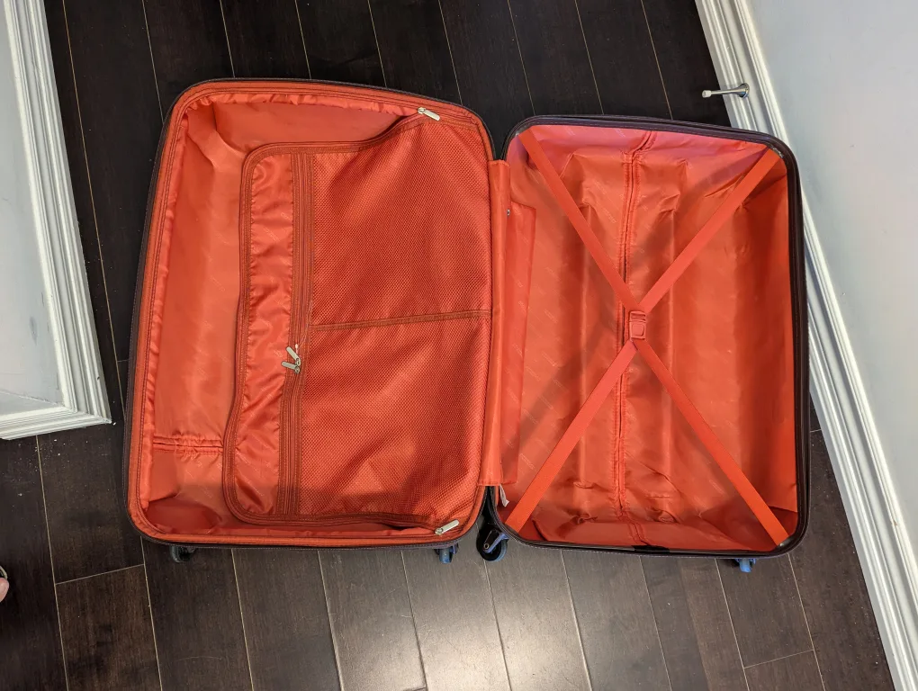 American Tourister Spinner 23"- Wine color image indicator(3)