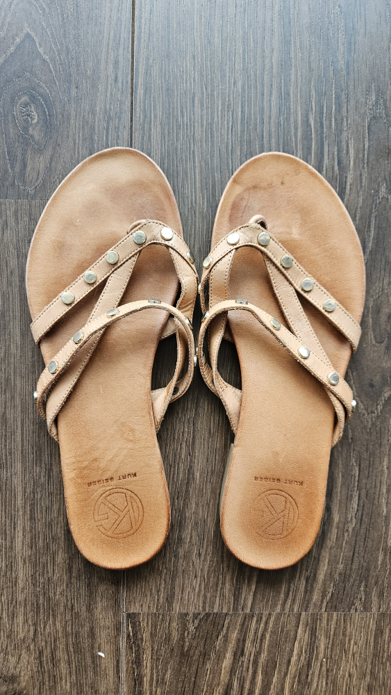 Kurt Geiger Leather Summer Sandals, Size 8 - photo 3