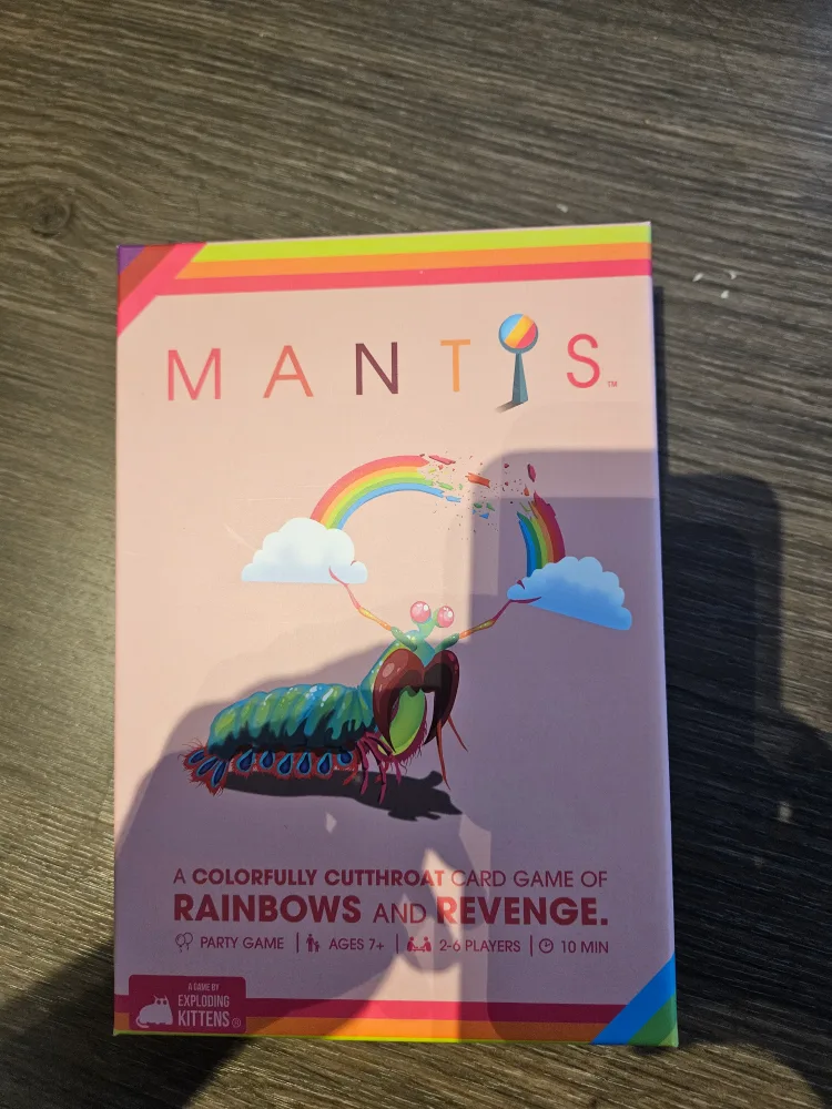 Mantis Card Game by Exploding Kittens - New!
