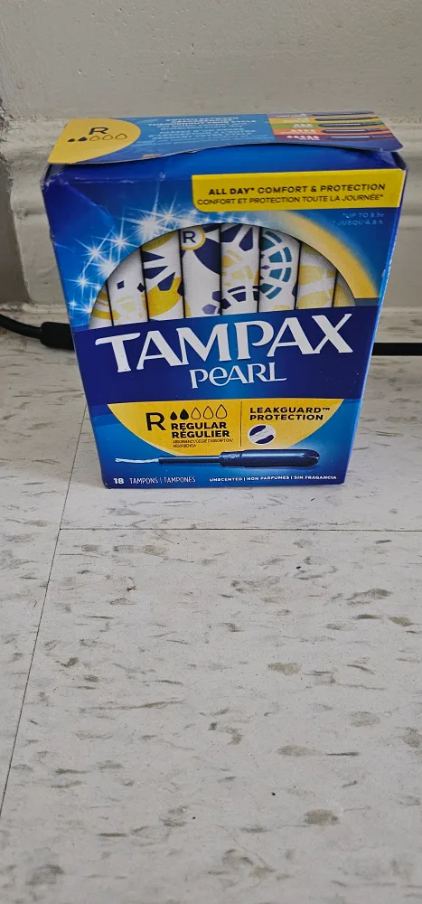 Tampax Pearl Regular Tampons 🇨🇦 🍁 thumbnail