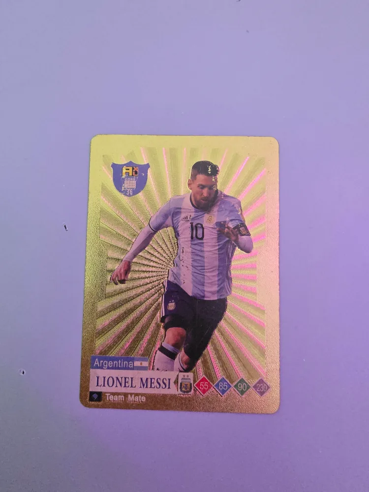 Lionel Messi World Football Stars Card thumbnail
