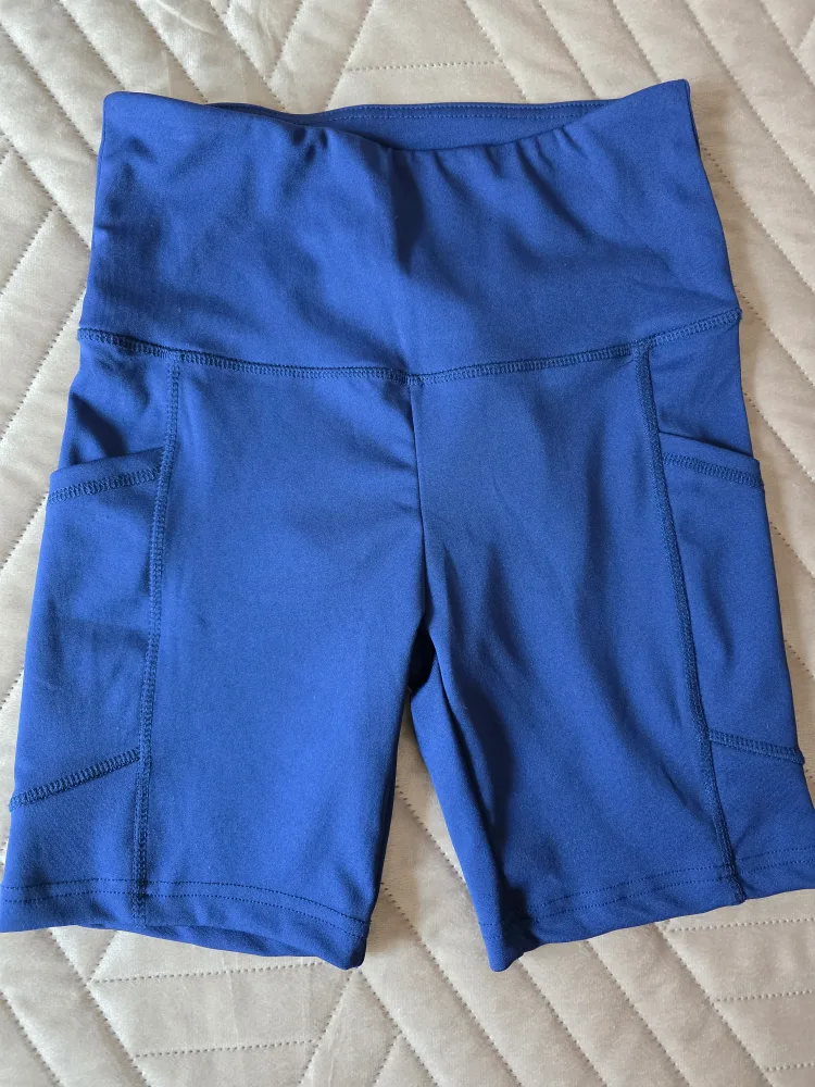 Navy Blue Biker Shorts - Size S thumbnail