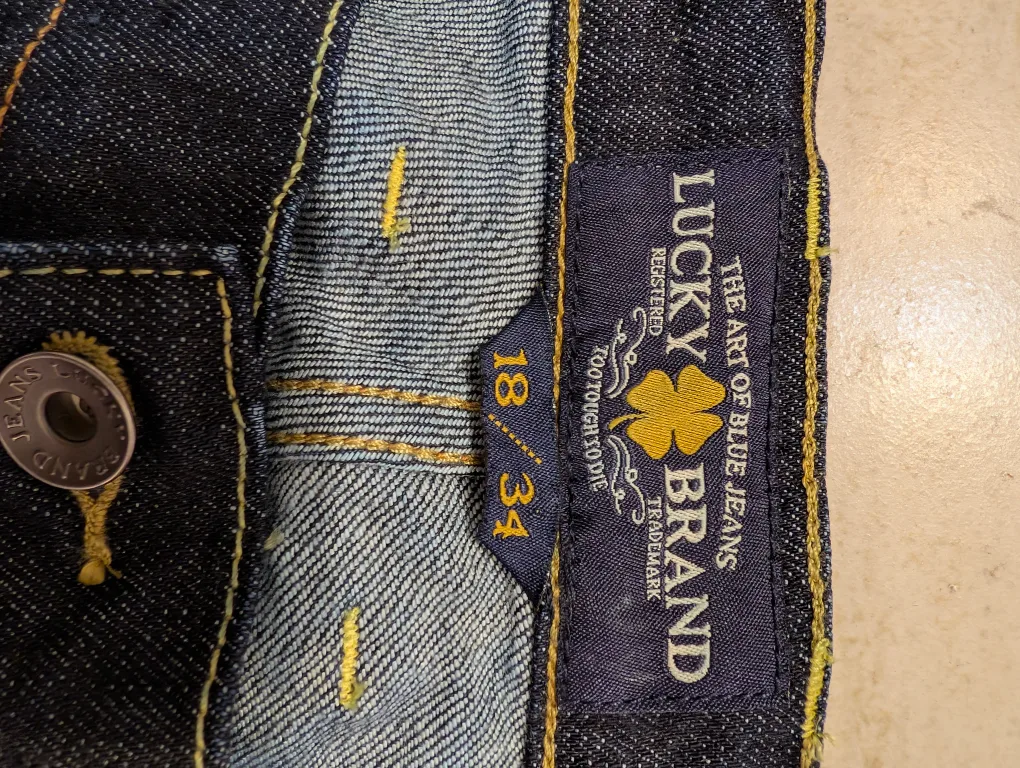 Lucky Brand Jeans, Size 18/34, New with Tags image indicator(5)