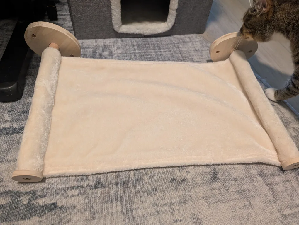 Cat Hammock Bed - Beige thumbnail