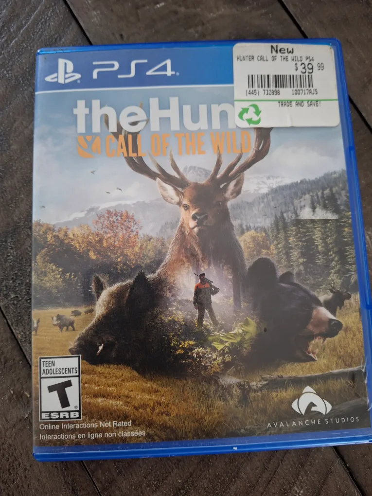 PS4 the hunters call of the wild thumbnail