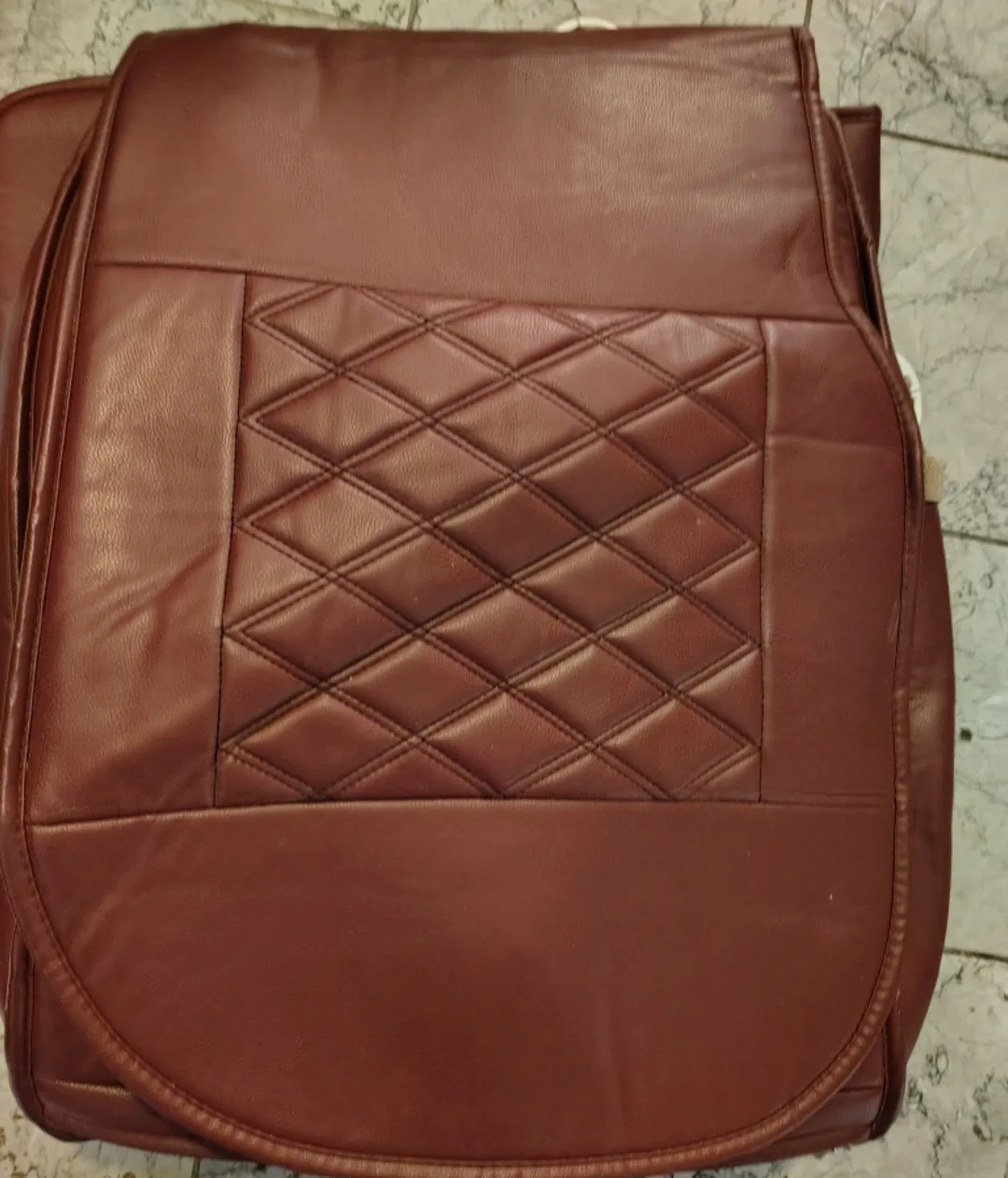 Burgundy Car Seat Cover image indicator(2)
