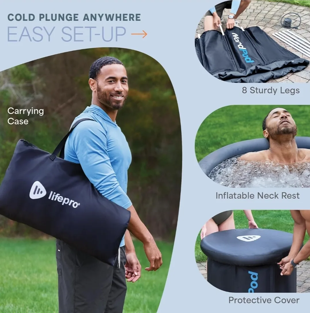 LifePro Cold Plunge Tub 102-Gallon Ice Bath for Athletes image indicator(10)